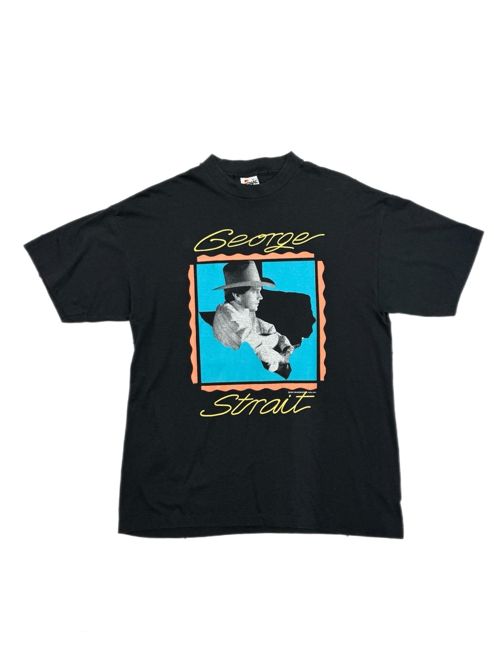 Vintage 1991 George Strait Chill of an Early Fall Tour Tee